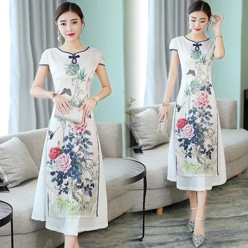 无旗袍不女人,黄金裁剪,展现清丽脱俗,优雅气质,尽显女人味