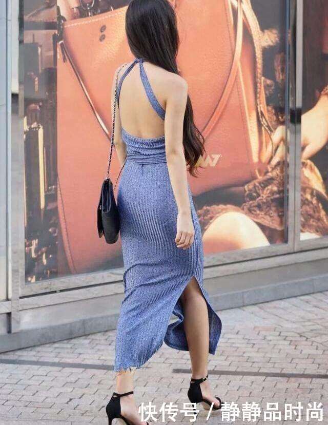 街拍: 穿短裙的小姐姐, 这么短真的不尴尬吗?