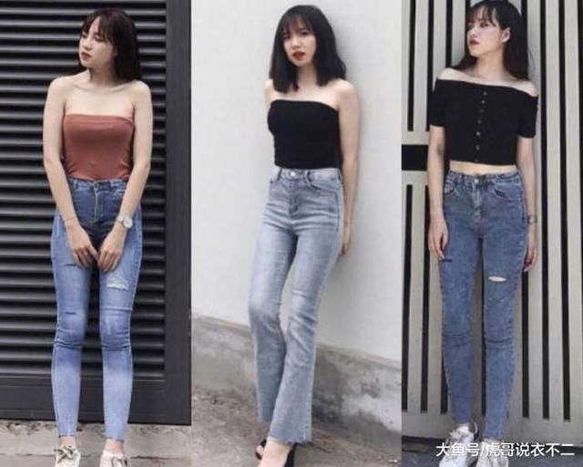 百搭的牛仔裤，越简单越时尚难怪这么多年一直霸占百搭之王的位置