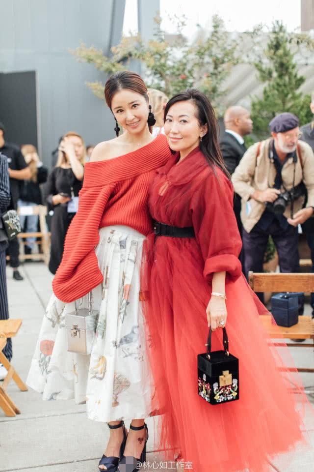 林心如亮相时装周美翻天,工作室助攻修图太明显了