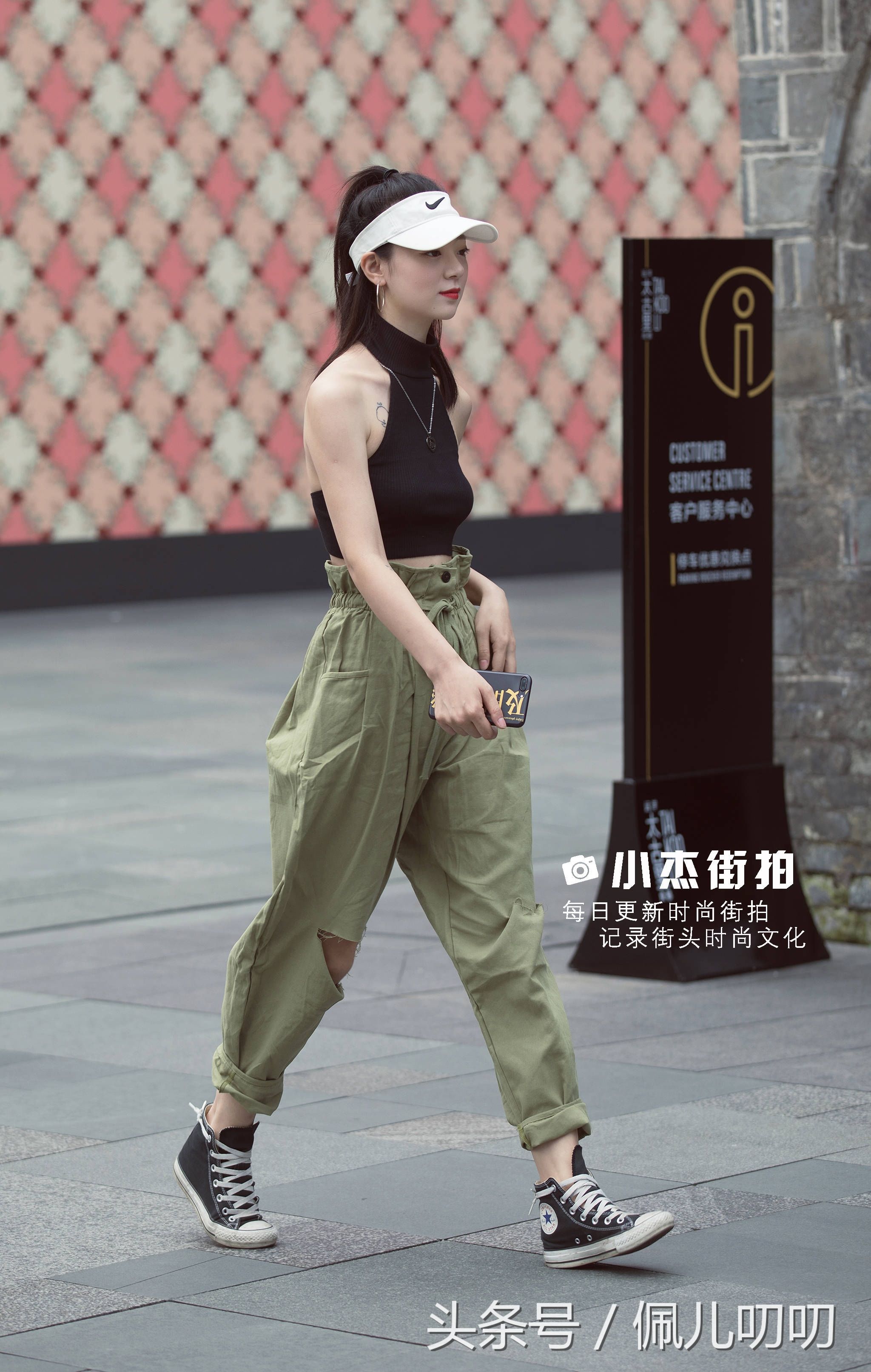 素人街拍，气质不输明星，穿搭有型，还有满屏的高颜值大长腿!