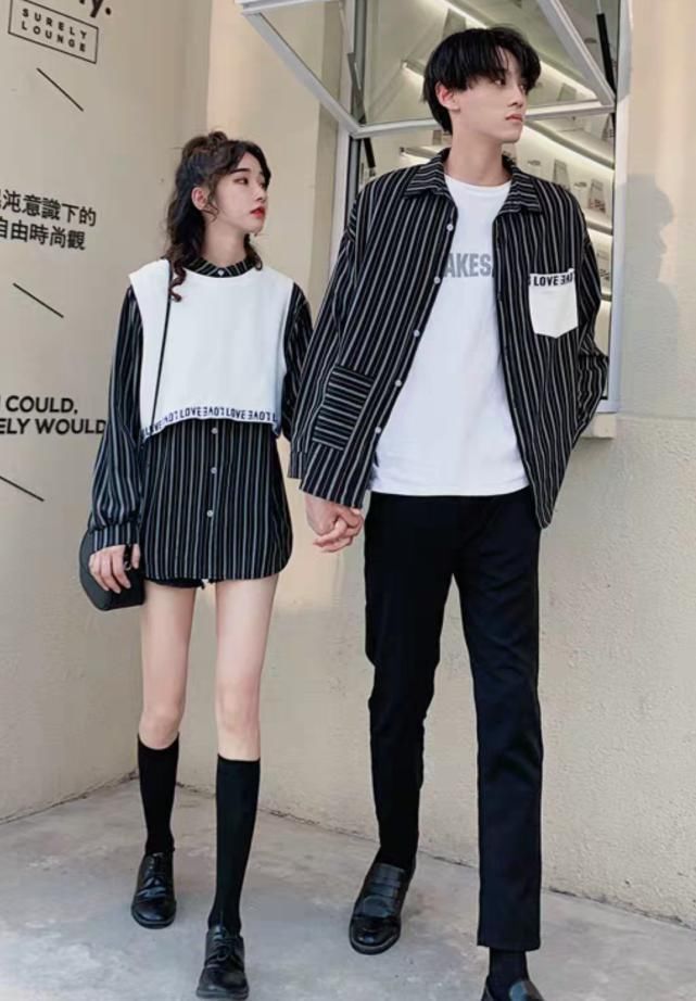  『情侣』适合情侣的春季穿搭，每一套都高级有范，和男朋友一起来种草吧