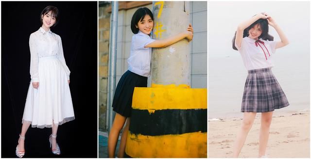 沈月五五分装扮经常被吊打，学会高腰穿法的她显高显气质好不好