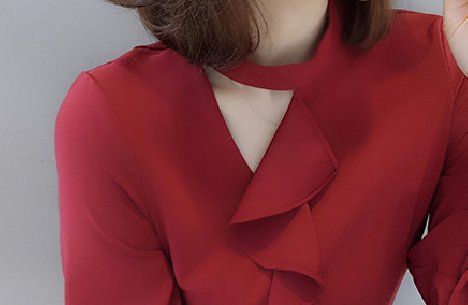 毫不夸张的说，这是我见到巨美的减龄小衫，老婆穿上跟女儿一样嫩