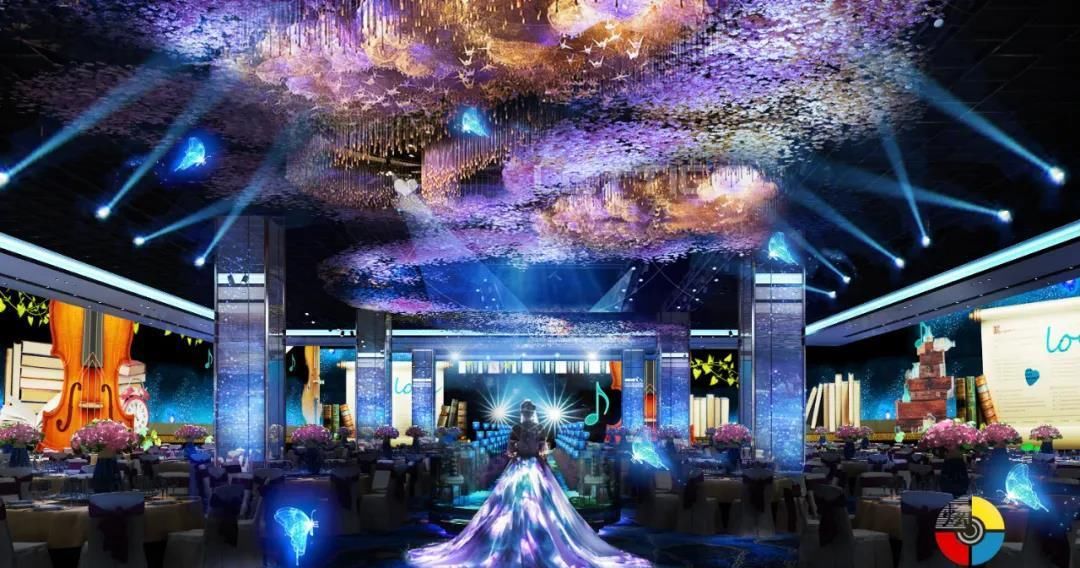  「巧妙」立柱太多，宴会厅如何巧妙装饰，才能降低影响提升美感？