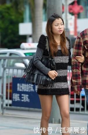 『 国色天香』白蕾丝紧身衣配短裤，十分温婉甜美，街拍：国色天香的小姐姐