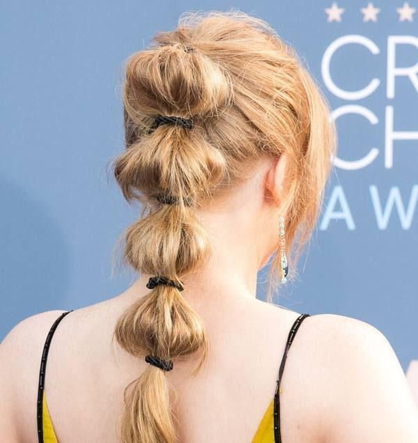 『时髦』马尾辫已经out了,今年最火的是“猕猴头”扎发,减龄又时髦!