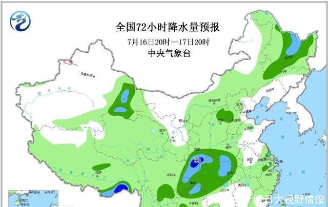 山东河北山西河南大面积雨水再来中到大雨雷雨将分布下列区域