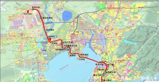 山东又一新地铁正在施工，全长61km设18站，青岛市南等5区乐了