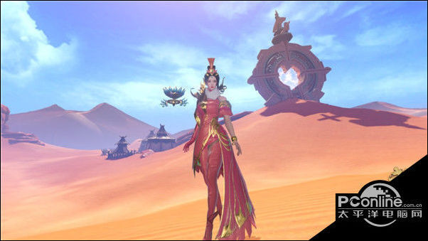 赤足踏莲武动乾坤完美时装彰显女性魅力