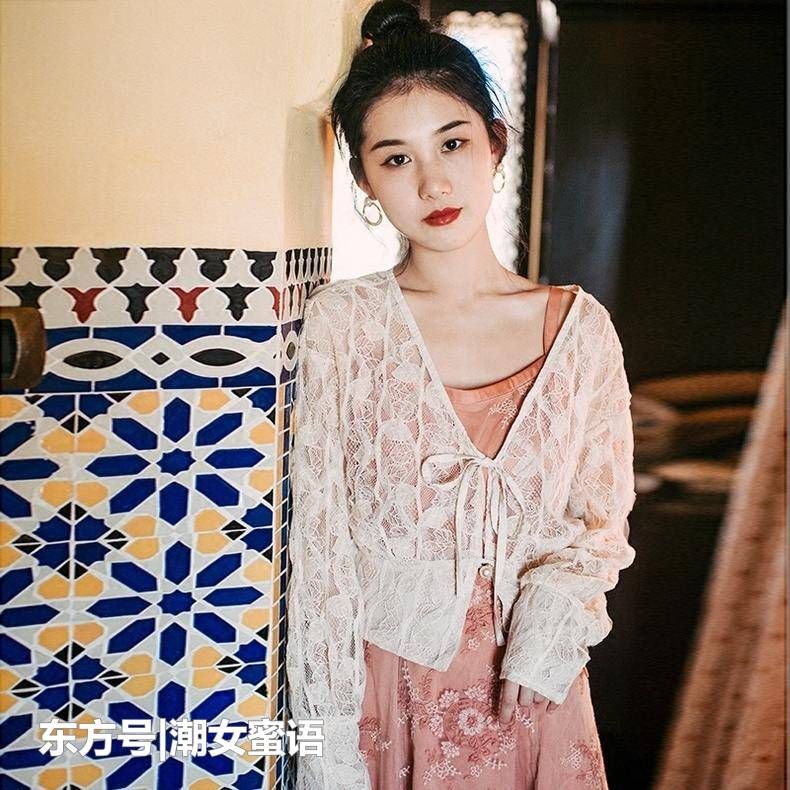 清新田园风，上身甜美动人，美的让人挪不开眼!