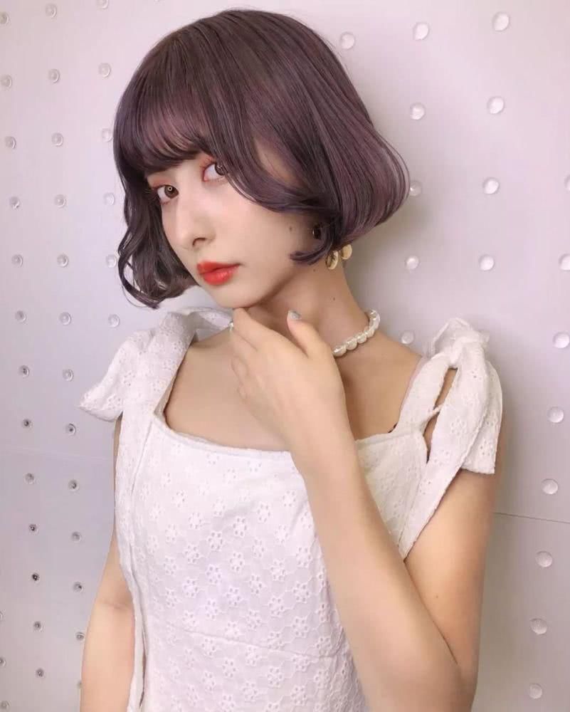 #适合#适合脸型比较圆的清爽发型