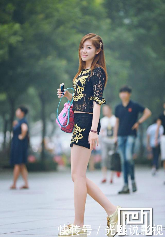 街拍:追图2需要两天,图4需要五天,图5这辈子都追不上!