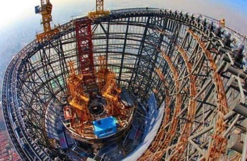  #地下#厉害！中国“第一高”的摩天大楼，近千根基桩深入地下86