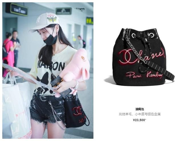 回团首次现身机场，吴宣仪看似低调一身竟值10万，真“富婆”无疑