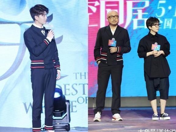 蔡徐坤居然撞衫徐峥, 同为“顶级流量”, 这个C位好难选!