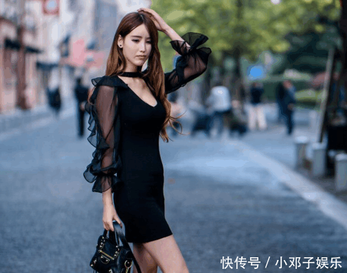 『连衣裙』薄纱包臀连衣裙, 穿上它气质立马就变了