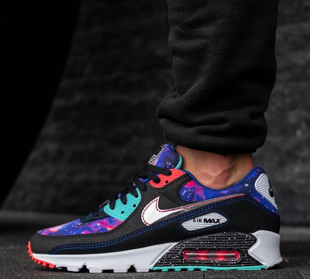  [Max]迷人的超人气星空主题！这双Air Max 90上脚真不错