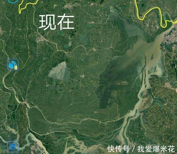  [洞庭湖]中国主要淡水湖卫星图对比：洞庭湖还是中国第二大淡水