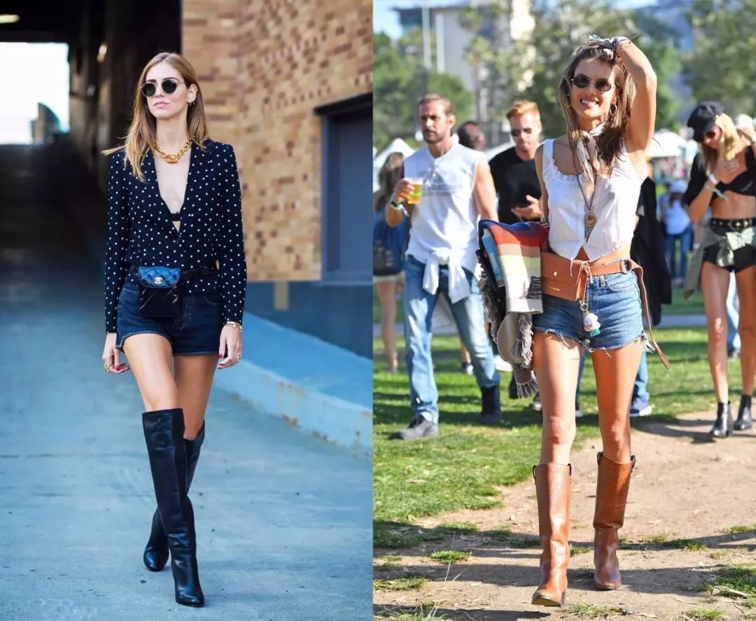 选对了才知道，牛仔短裤真的可以穿出长腿、小蛮腰！