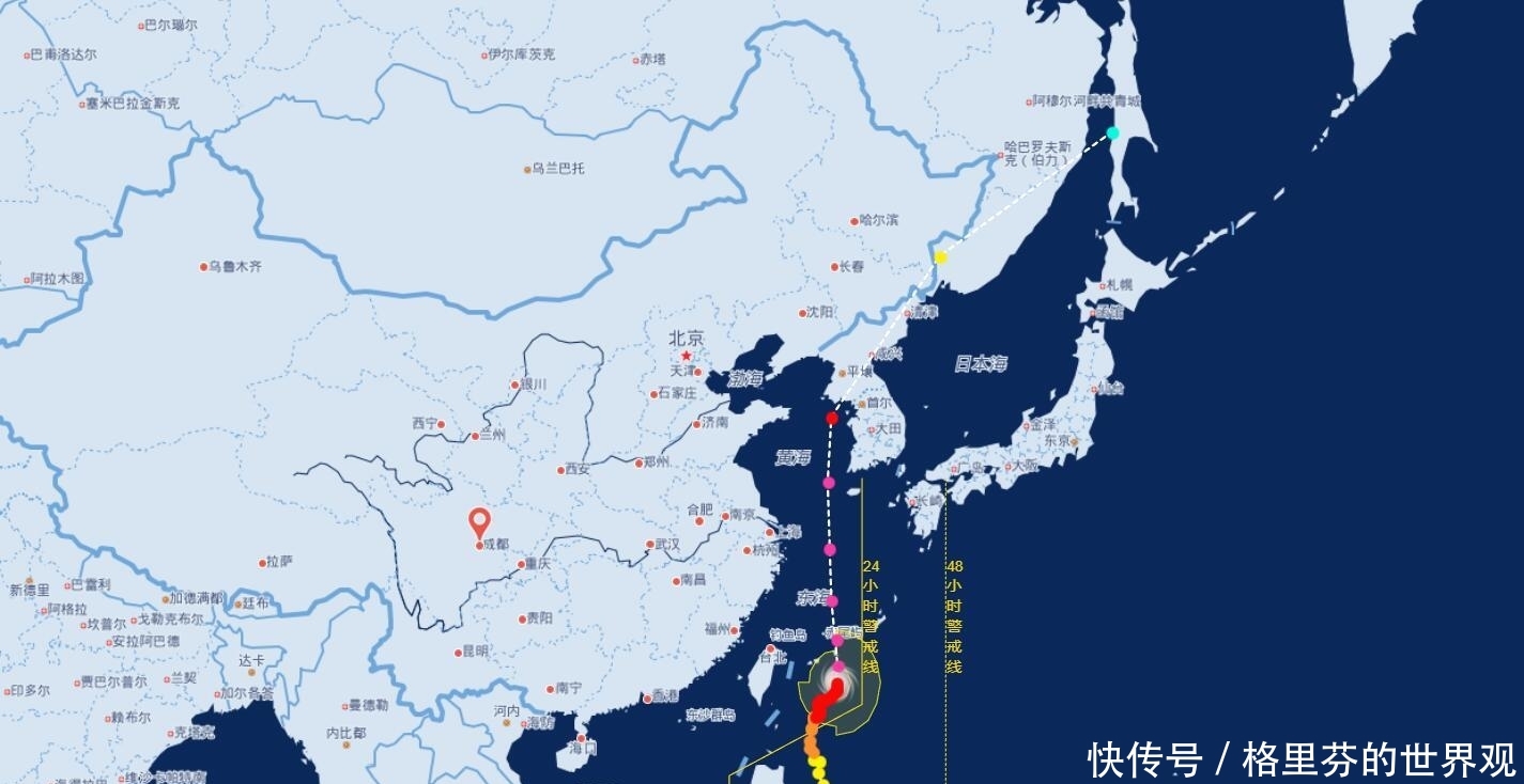  小时：大变化！13号台风可能“直逼”超强台风，日本：或超210公