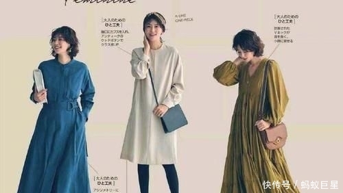 『冬季』冬季连衣裙如何搭配?分享日系穿搭法,女人味扑面而来