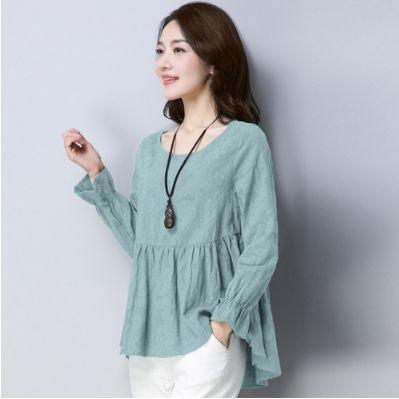 谁说棉麻越素越好看，瞧瞧下面这些棉麻装，洋气减龄又高雅，美爆