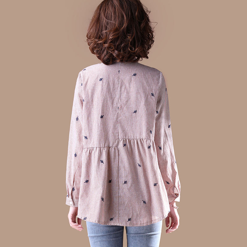 43岁老婆，从不穿的邋邋遢遢!洋气娃娃衫+铅笔裤，你穿你瘦美