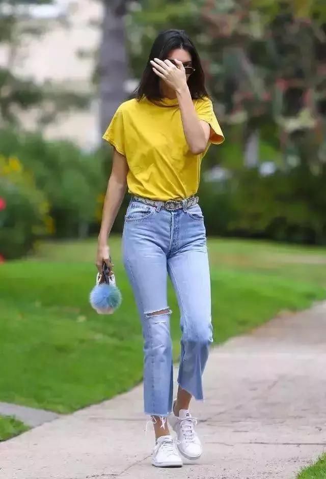 九分裤给我剪了一刀之后，发现搭配什么都巨好看！