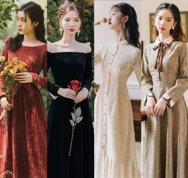  [气质]32套气质连衣裙，裙摆飞扬，和文艺少女更“般配”