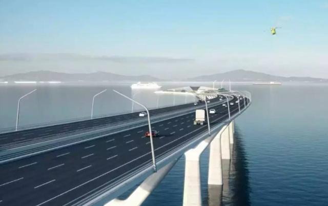 厉害了！国家斥资500亿修建世界级跨海大桥，中山、深圳走运了