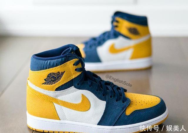  联名@比Dior联名还稀有！密歇根AirJordan1PE首次曝光