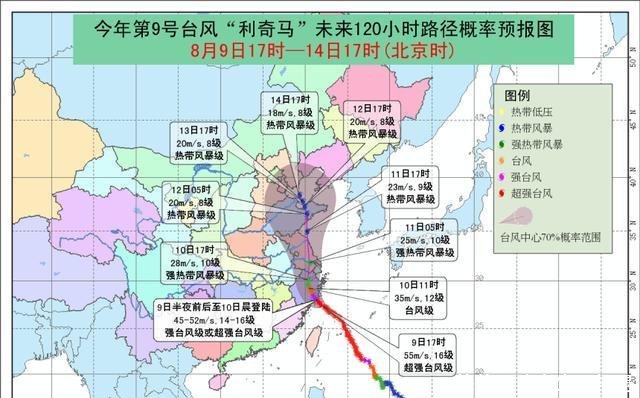 山东河北辽宁确定超强台风来袭暴雨大暴雨将落在以下地区