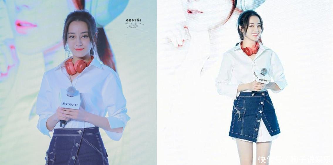 尴尬了迪丽热巴, 跟沈梦辰撞衫没赢, 连46岁闫妮都比你美