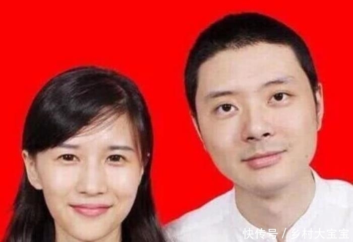 「淡妆」同样是结婚照,别人都化淡妆穿白衬衣,看到papi酱还是你有意思