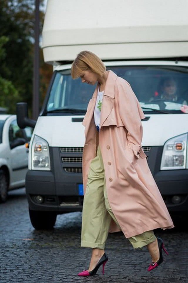 秋季穿简约的九分裤,轻松露脚踝,还不来pick一下