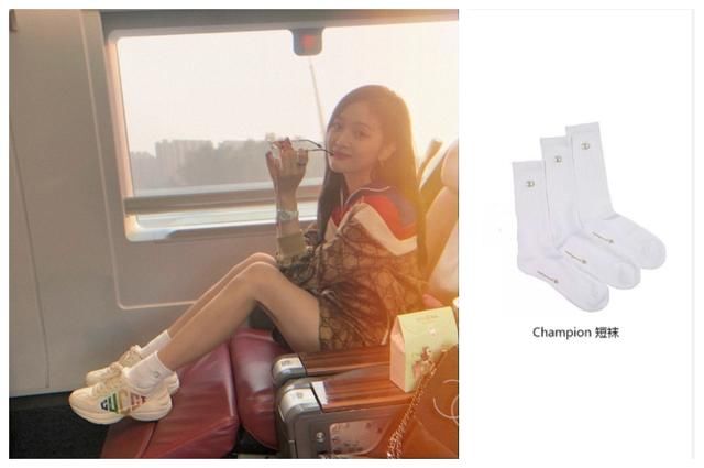 吴宣仪不是“腿精”是“袜子精”，40几块一样能穿出1600的感觉