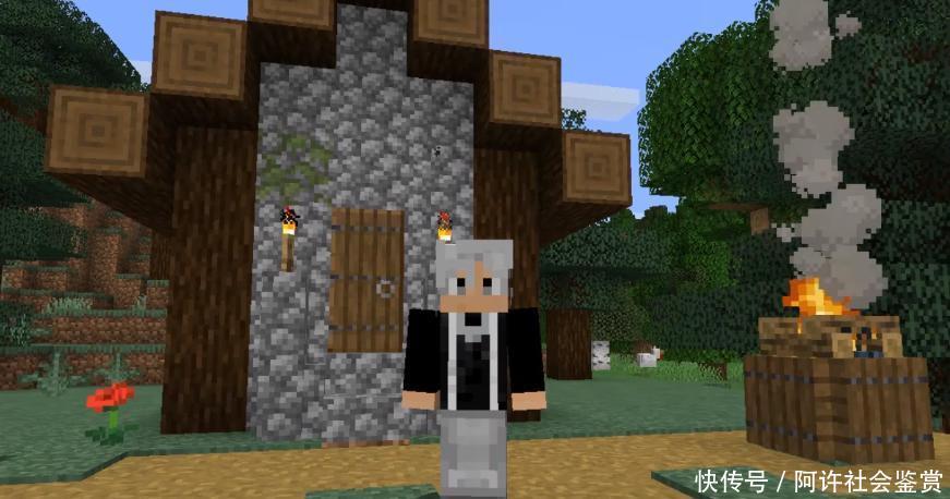 我的世界:新版神器挖穿地表只要几秒?成就党将