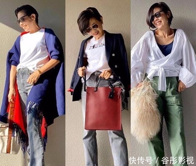 #让你看起来#40岁女人穿搭手册,装嫩不如减龄,春天有品味搭配