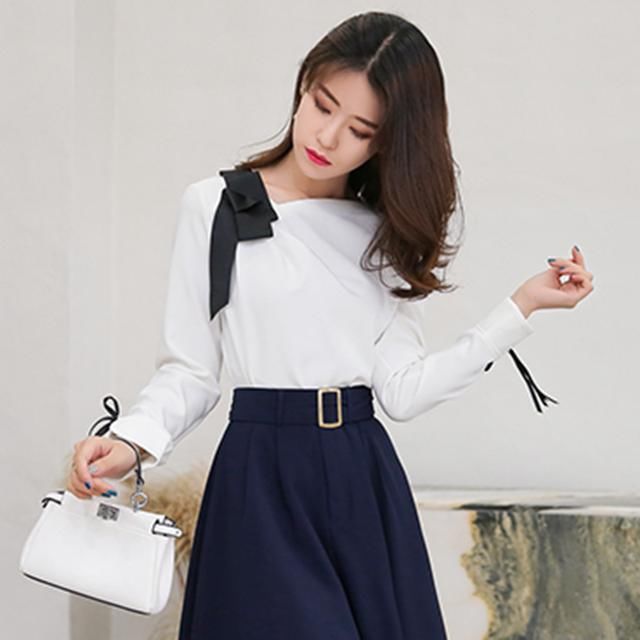 精致秋款女上衣，我再也不想穿短袖了，百搭舒适魅力十足