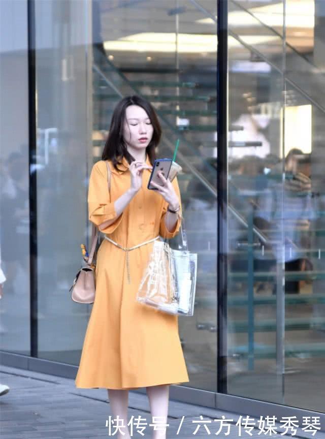 「气质」连衣裙尽显十足的小清新范,展现出青春活力的美好气质
