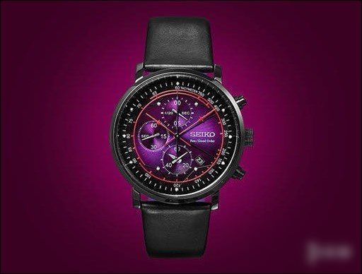 《Fate/Grand Order》推斯卡哈主题手表 紫黑搭配