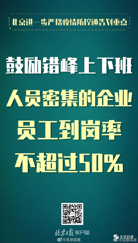  防控|北京发布进一步严格疫情防控通告 这些重点要求必须注意！