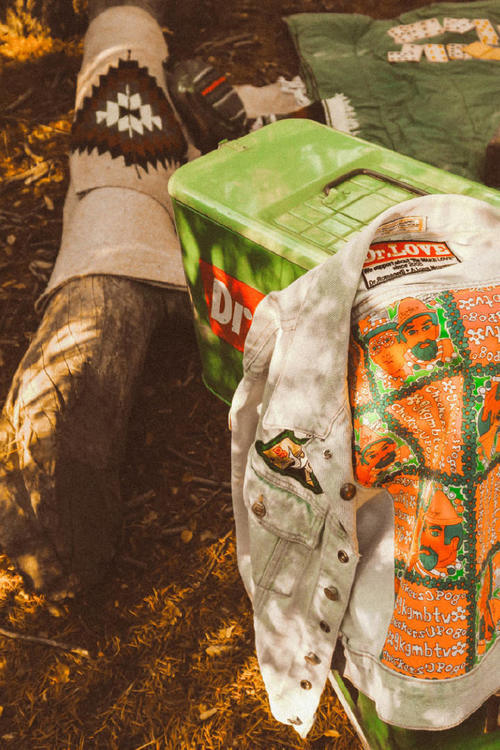 GUESSJeans携手DRxLOVE改造18秋冬系列单品