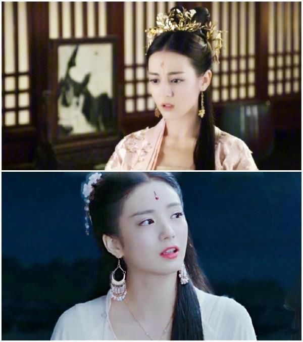 96年小花搭档杨幂出演《扶摇》，除了颜值高衣品更是少女风典范