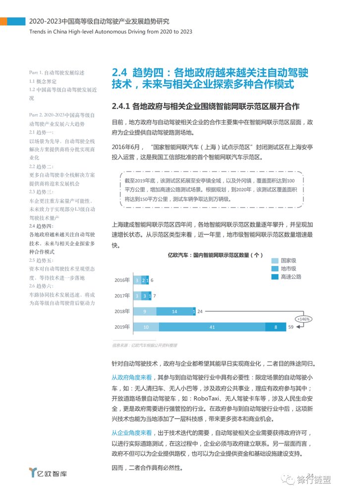  「中国」2020-2023中国高等级自动驾驶产业发展趋势研究