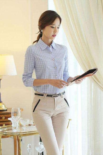 妹子美不美就看臀和腿,紧身裤帮你秀出完美身材