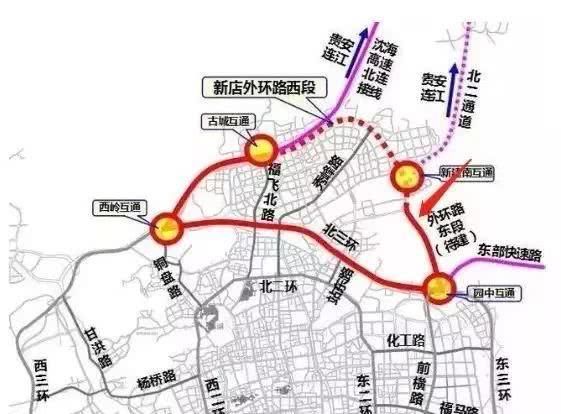  城市■交通重塑大福州城市格局！规划大桥连接义序南通！北二通道贵安段即将进场！