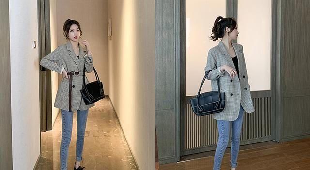  衣品：春日出街：“格纹西装”让你干练飒爽，衣品颜值双双在线！