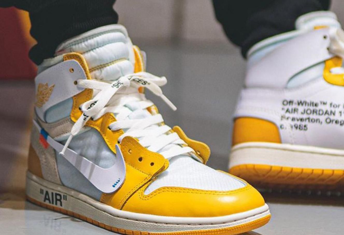  『速报』新鞋速报｜AJ1 小闪电2.0开箱图鉴！AJ1高颜值白黄色联名款！